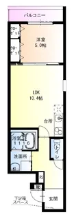 フジパレス富田林【3階】の間取り