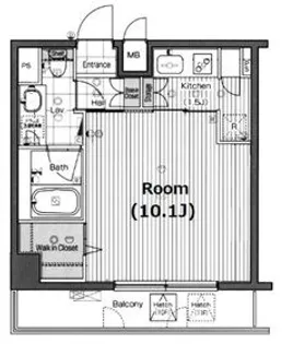 グランド・ガーラ三田【10階】の間取り