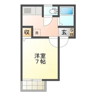 フローラ【1階】の間取り