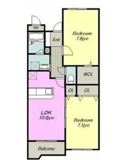 愛知県刈谷市一ツ木町5【マンション】の間取り