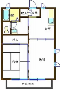 セントティファニー【1階】の間取り