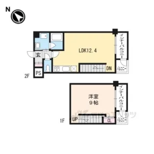 クロスメゾン【3階】の間取り
