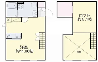 プリマガーデン岡山 壱番館【2階】の間取り