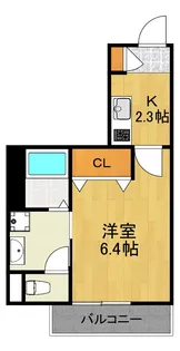 メゾン ブランカ【3階】の間取り