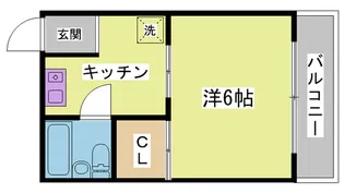 メゾン北町【1階】の間取り