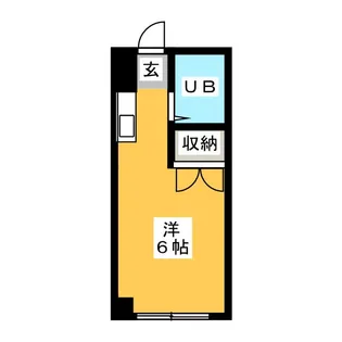 小山ハイツ2【3階】の間取り