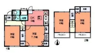 東京都三鷹市井口5【一戸建】の間取り