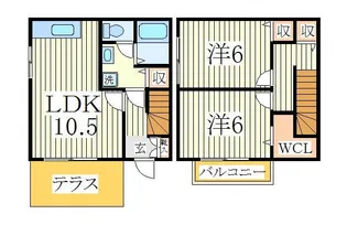 ティモーネの間取り