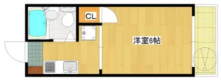 アルカディア【1階】の間取り
