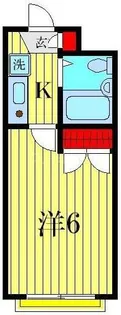 1Kの間取り画像
