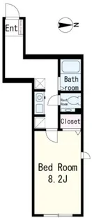 Kハイム【1階】の間取り