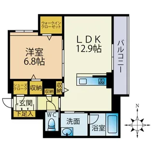 アーバンT【1階】の間取り