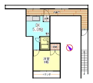 マイム池尻【2階】の間取り
