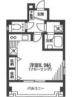 エアフォルク【3階】の間取り