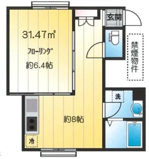 東京都武蔵野市吉祥寺南町2【アパート】の間取り
