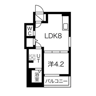 F asecia Attivo III【3階】の間取り