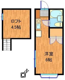セフィール矢野口【2階】の間取り