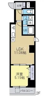 MAISON M K【5階】の間取り