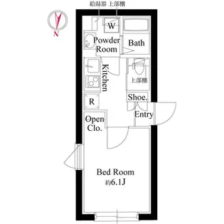 SACHIEIKOU清澄白河【1階】の間取り