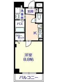 アルト・プエンテ平井【6階】の間取り