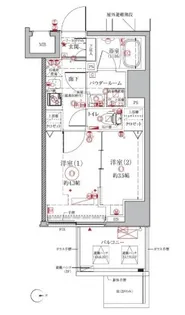 東京都台東区元浅草4【マンション】の間取り