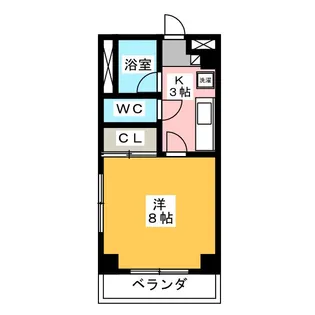 グローリーピア【2階】の間取り