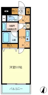 カスタリア勾当台公園【10階】の間取り