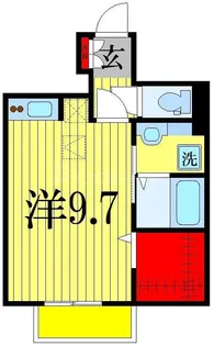 千葉県習志野市谷津6【アパート】の間取り