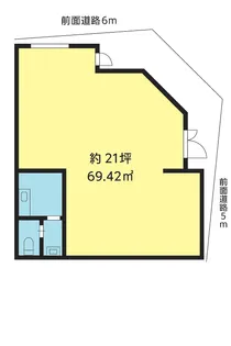 稲田ビル【1階】の間取り