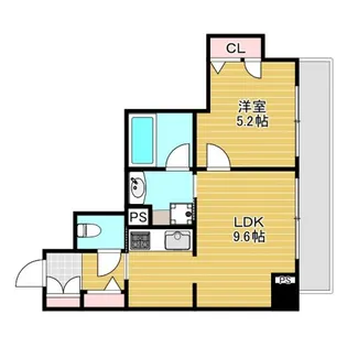 Parc de Vert Esaka【5階】の間取り