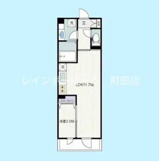 ザ・テラスコート英【1階】の間取り