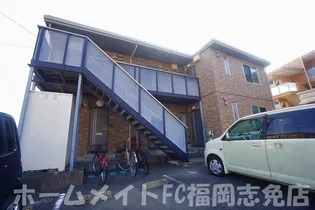 福岡県糟屋郡志免町片峰3【アパート】の外観