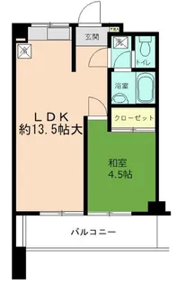 日宝コートヒルズ洋光台【3階】の間取り