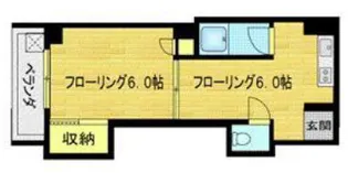 トミーマンション【3階】の間取り