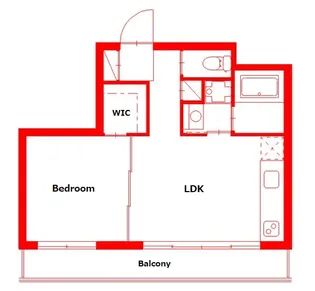 NEXUSアドニス【3階】の間取り