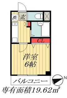 グランピエールK3【1階】の間取り