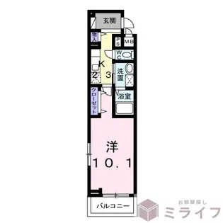 ココ シュシュ【2階】の間取り