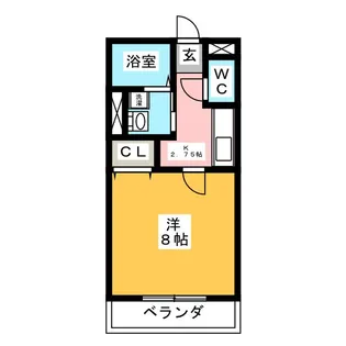 アーバン前田【2階】の間取り