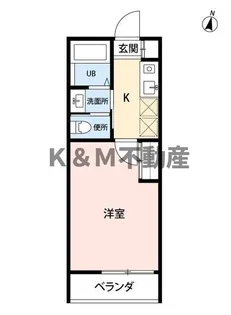 エクセルメゾンB【1階】の間取り