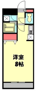 後関マンションII【2階】の間取り