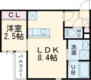 G-smart光の森【1階】の間取り