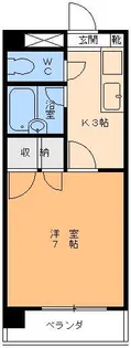 平和コーポ【3階】の間取り