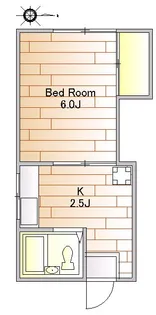 コーポ秋元【1階】の間取り