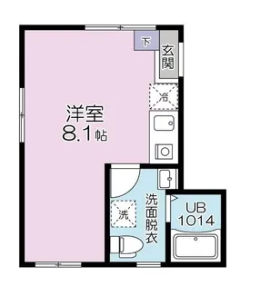 グランソレイユ【5階】の間取り