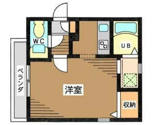 シャルム日本堤【2階】の間取り