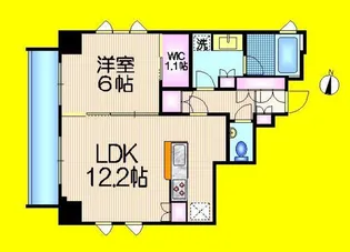 アトラス本郷赤門前【4階】の間取り