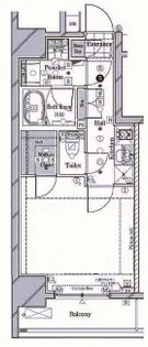 東京都江東区森下1【マンション】の間取り