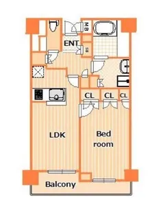 神奈川県横浜市港北区岸根町【マンション】の間取り