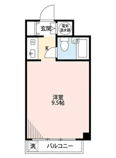 ライオンズマンション塩田駒込【3階】の間取り