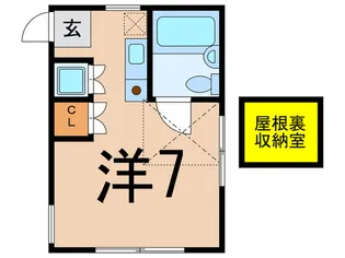 コンフォ-ト上高田【2階】の間取り